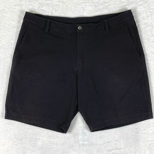 Lululemon Mens 38 Preppy Commission Classic Fit Short 9” VersaTwill Black Golf